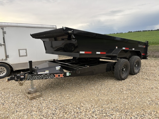 RawMaxx PKX – 14’x 83″ BP Dump Trailer