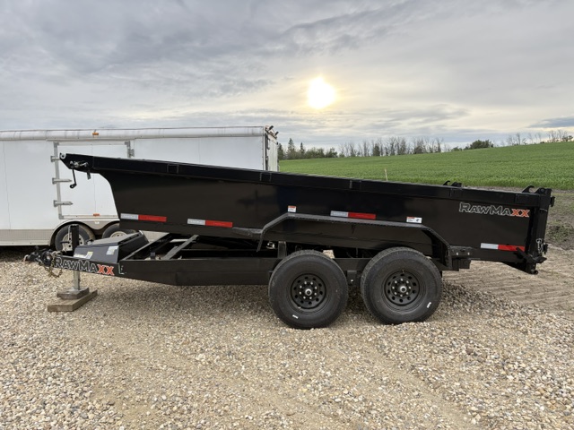 RawMaxx PKX – 14’x 83″ BP Dump Trailer
