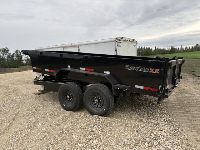 RawMaxx PKX – 14’x 83″ BP Dump Trailer