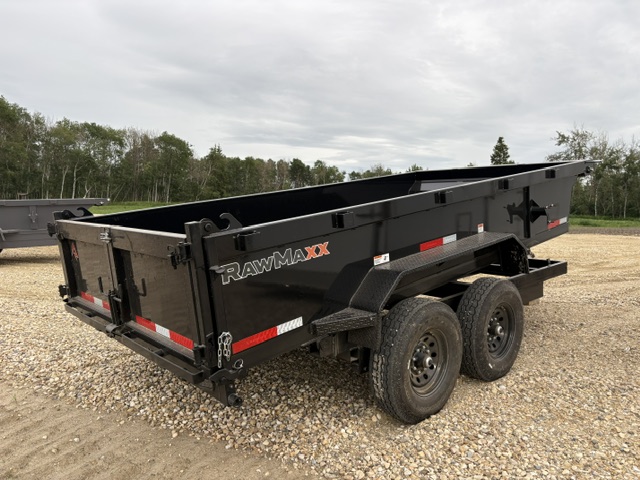 RawMaxx PKX – 14’x 83″ BP Dump Trailer