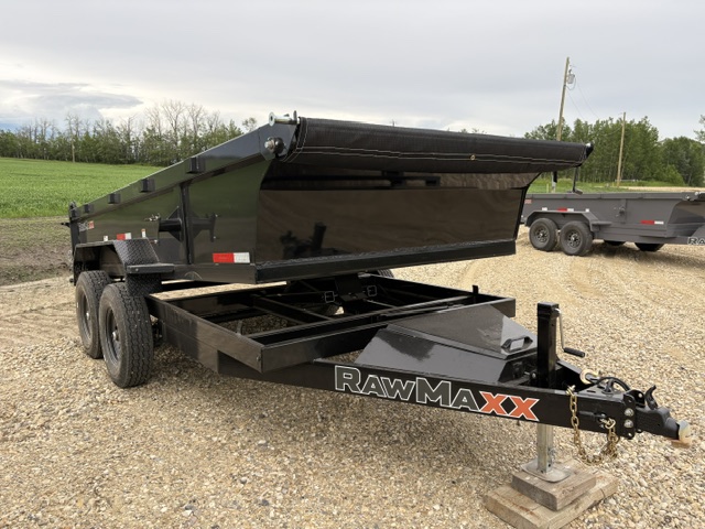RawMaxx PKX – 14’x 83″ BP Dump Trailer