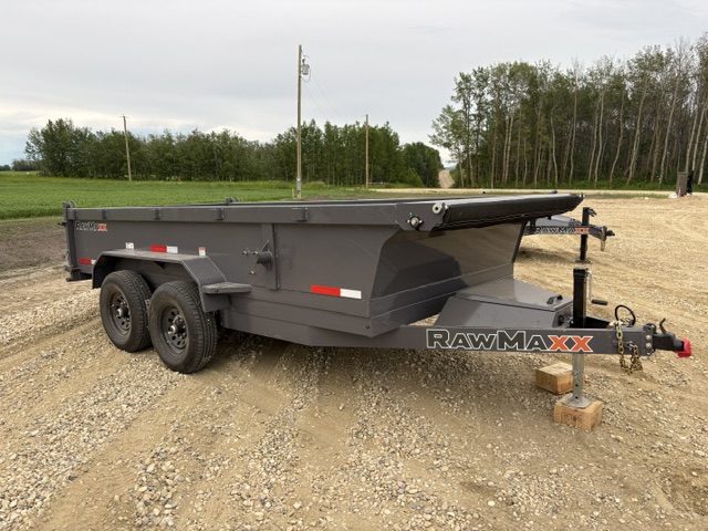 RawMaxx PKX – 14’x 83″ BP Dump Trailer