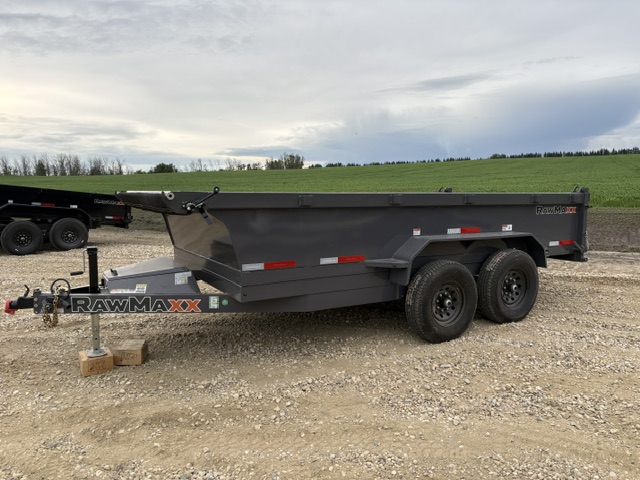 RawMaxx PKX – 14’x 83″ BP Dump Trailer