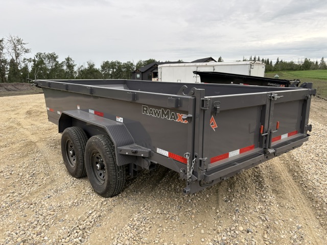RawMaxx PKX – 14’x 83″ BP Dump Trailer
