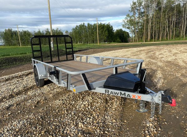 UTX Flatbed - 14' x 77” Utility Trailer - 3500lb axle