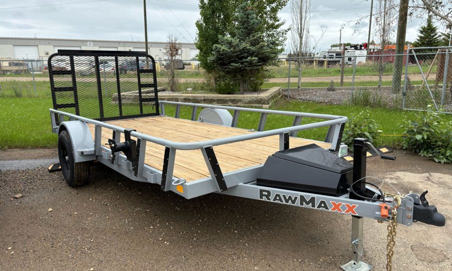RawMaxx UTX Flatbed – 14′ x 77″-Utility Trailer
