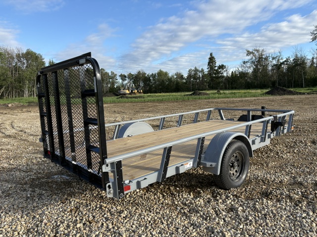 RawMaxx UTX Flatbed – 14′ x 77″ Utility Trailer