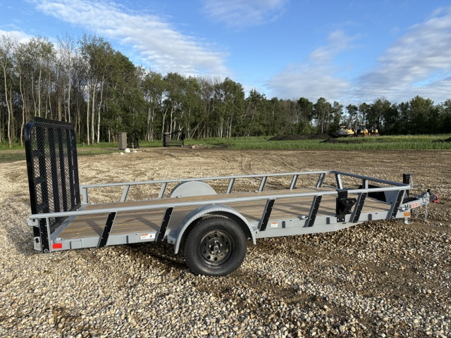 RawMaxx UTX Flatbed – 14′ x 77″ Utility Trailer