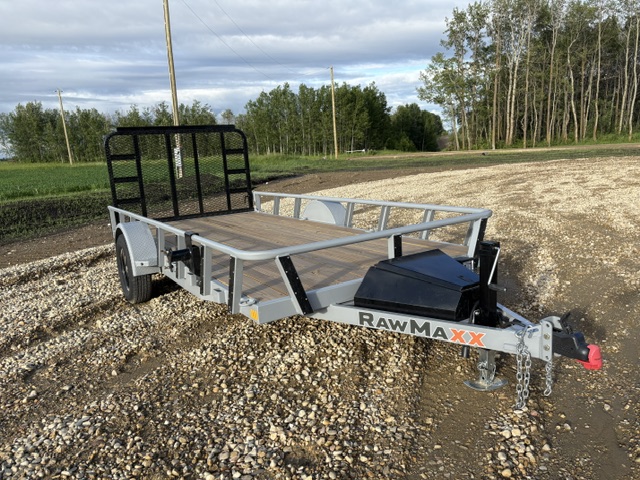 RawMaxx UTX Flatbed – 14′ x 77″ Utility Trailer