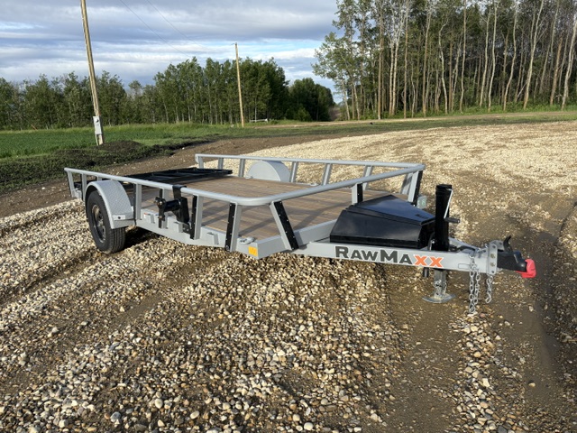 RawMaxx UTX Flatbed – 14′ x 77″ Utility Trailer