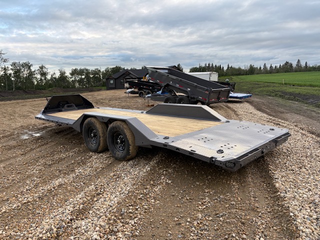 RawMaxx SLX Flatbed – 8.5×22- Stealth X Trailer