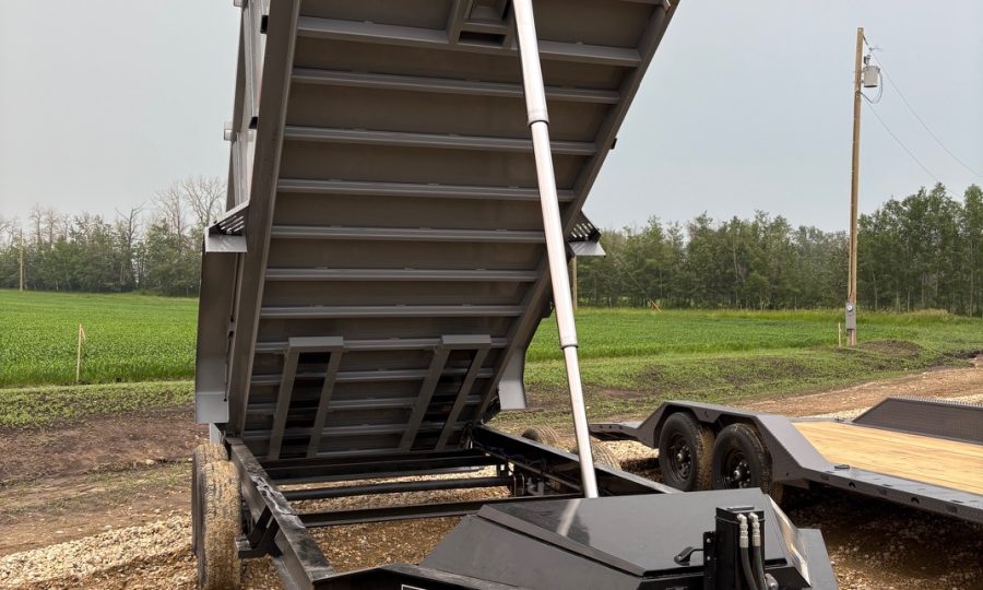 RawMaxx LPX – 16’x 83″ Telescopic Dump Trailer