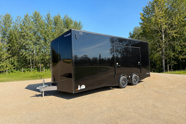 2027 Forest River Cargo King SlingShot 8.5×20 – Aluminum Car Hauler Enclosed