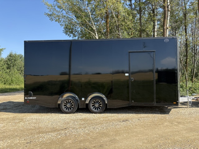 2027 Forest River Cargo King SlingShot 8.5×20 – Aluminum Car Hauler Enclosed