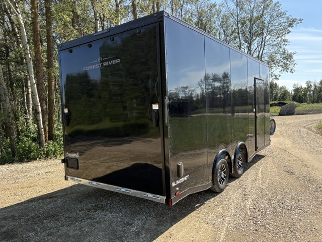 2027 Forest River Cargo King SlingShot 8.5×20 – Aluminum Car Hauler Enclosed