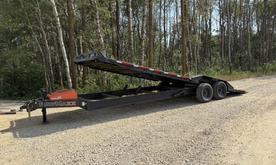 2026 RawMaxx 8.5×26′ Full Power Tilt Trailer