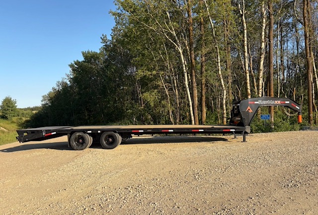 2026 RawMaxx Gooseneck Flatdeck – 30′ Equipment Trailer