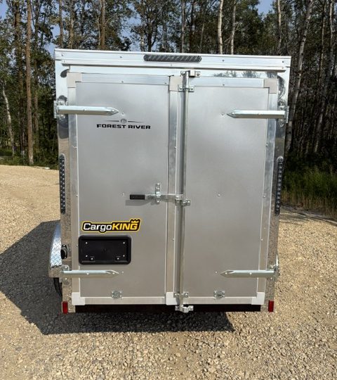 2027 Forest River Cargo King – 5×8′ + VNose Enclosed Trailer